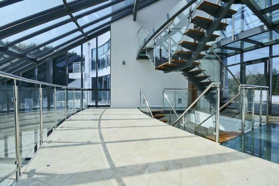 dor4 Architect-designed five bedroom contemporary modernist property in Avon Castle, Dorset