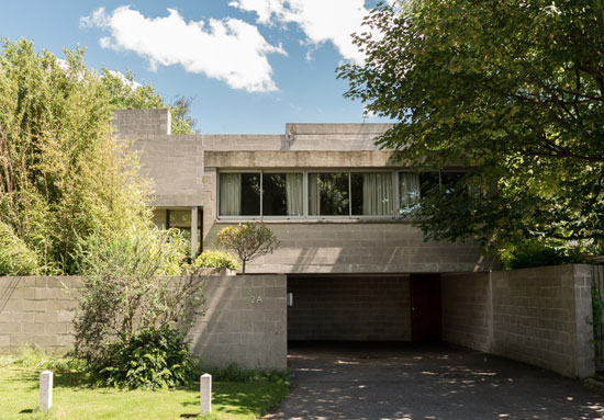 1960s grade II-listed Sir Philip Dowson-designed modernist property in London SW20