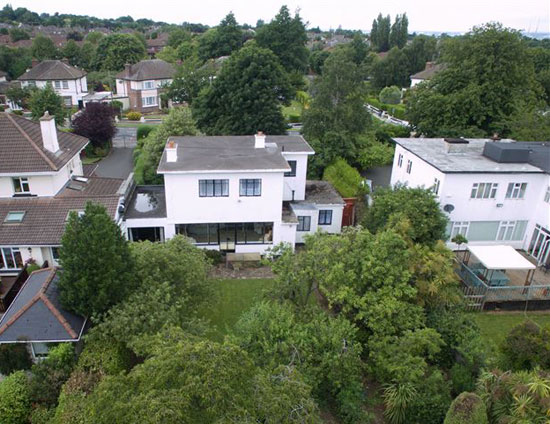 In need of renovation: Art deco property in Foxrock, Dublin, Ireland