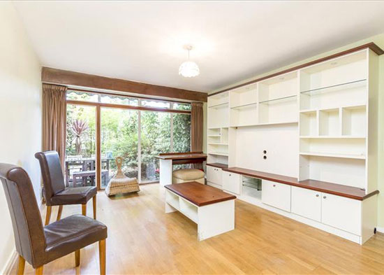 1960s Austin Vernon and Partners-designed townhouse in West Dulwich, London, SE21
