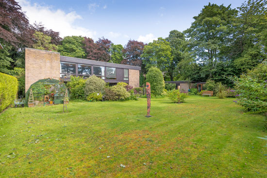 1960s James Reginald Parr-designed modernist property in Broughty Ferry, near Dundee, Scotland