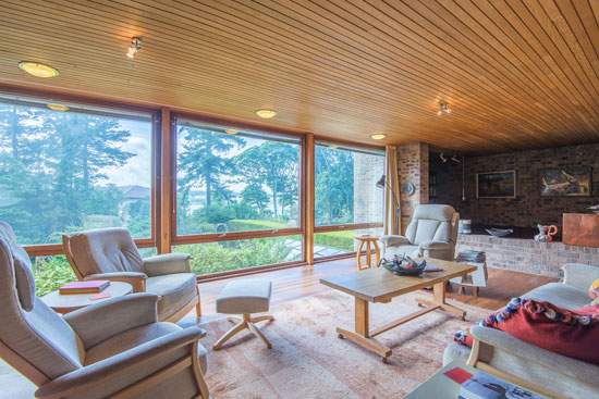 1960s James Reginald Parr-designed modernist property in Broughty Ferry, near Dundee, Scotland
