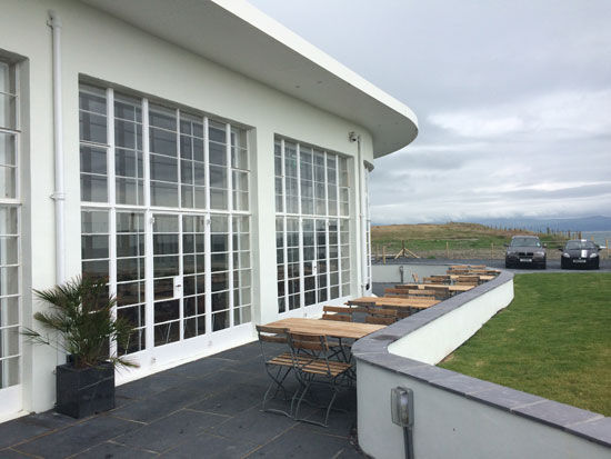 Dylan’s restaurant in Criccieth, Gwynedd, North Wales