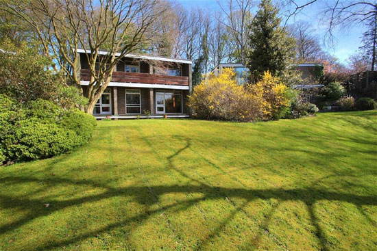 1960s modernist property in Sheffield, South Yorkshire