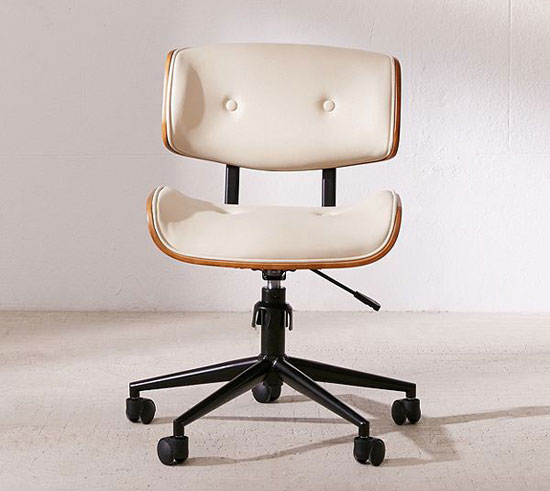 Eames-style Lombardi desk chair at Urban Outfitters