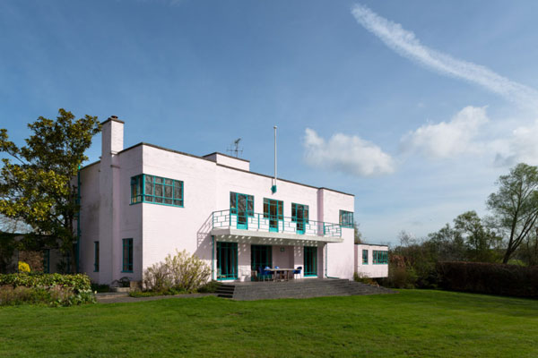 Grade II-listed art deco: 1930s Messrs Joseph and Sir Owen Williams-designed property in Great Easton, Essex