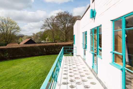 Grade II-listed art deco: 1930s Messrs Joseph and Sir Owen Williams-designed property in Great Easton, Essex