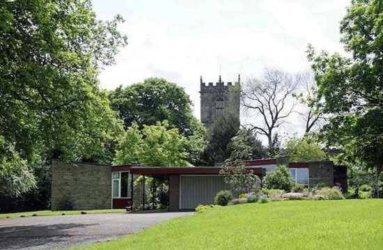 1960s midcentury-style four-bedroom property in Sheffield, South Yorkshire