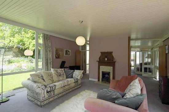 1960s midcentury-style four-bedroom property in Sheffield, South Yorkshire
