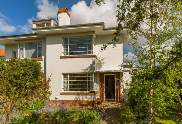 1930s art deco property in Edinburgh, Scotland