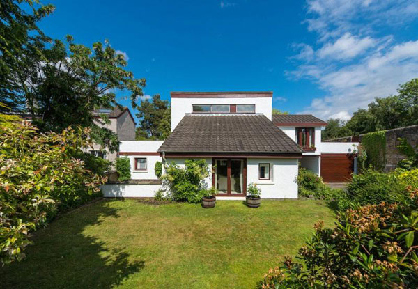 1960s modernist property in Edinburgh, Scotland