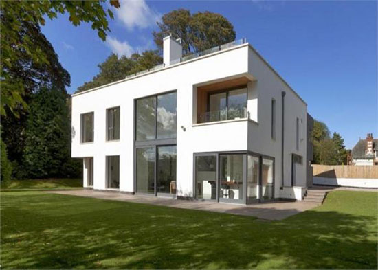 ed1 Whiteleaf House - six-bedroom contemporary modernist house in Grange, Edinburgh