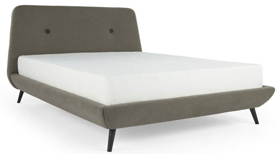 Midcentury interior: 1960s-style Edwin bed at Made