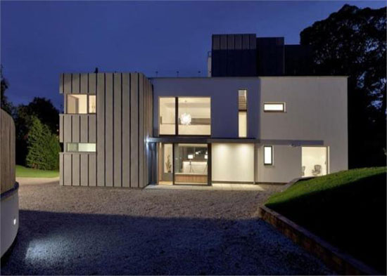ed3 Whiteleaf House - six-bedroom contemporary modernist house in Grange, Edinburgh