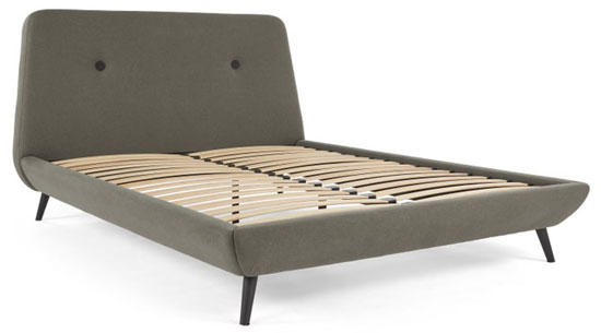 Midcentury interior: 1960s-style Edwin bed at Made