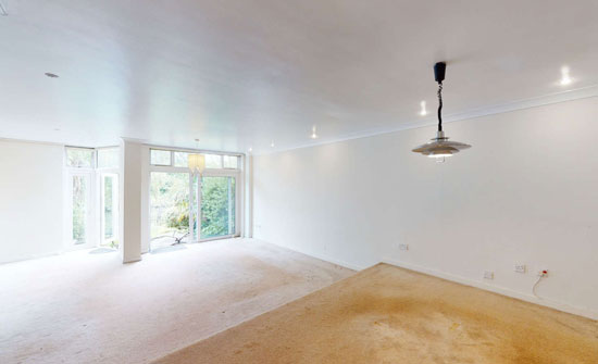 1960s modern townhouse on Eel Pie Island, Twickenham, south-west London