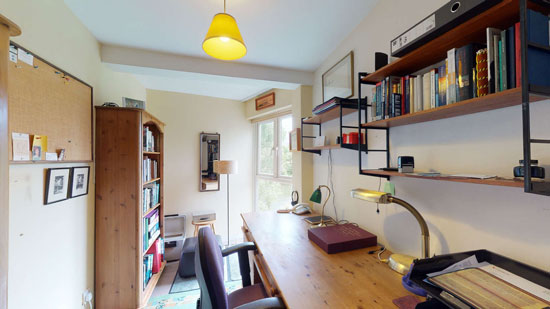 1960s modern townhouse on Eel Pie Island, Twickenham, south-west London