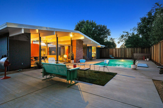 On the market: 1960s A. Quincy Jones-designed midcentury Eichler house in Concord, California, USA