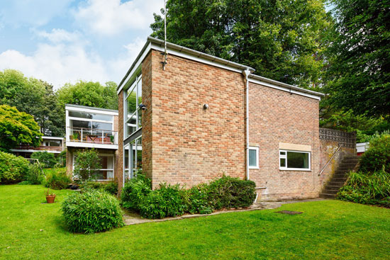 1960s Peter F. Smith modern house in Sheffield, South Yorkshire