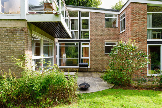 1960s Peter F. Smith modern house in Sheffield, South Yorkshire