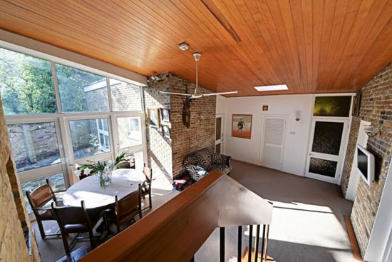 1970s William Wilkinson modernist property in Enfield, Greater London back on the market