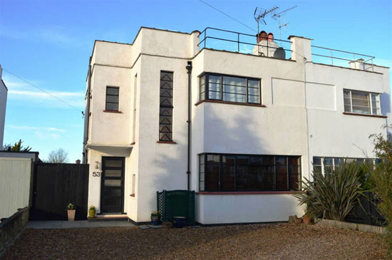 1930s art deco semi-detached property in Epsom, Surrey