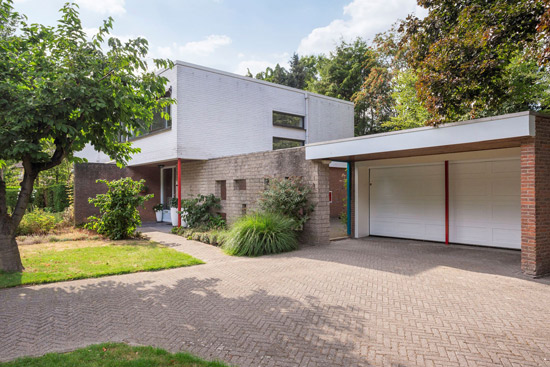 1960s modern house in Enschede, Holland
