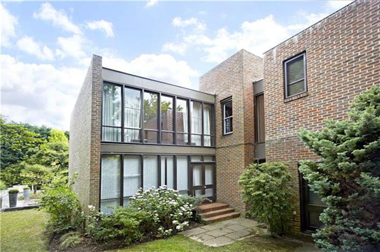 On the market: 1970s Royston Summers-designed lakeside modernist property in Esher, Surrey