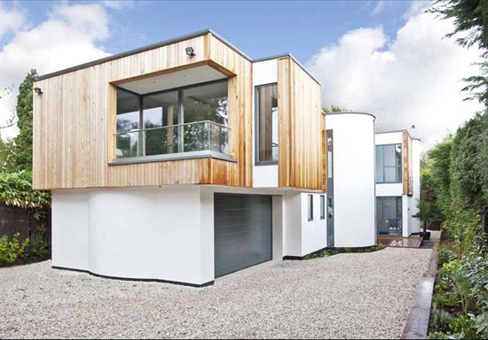 On the market: Robin Crane-designed contemporary modernist property in Esher, Surrey