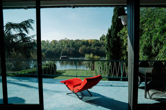 1950s Georges Lacaze-designed modernist property in Bergerac, Dordogne, France