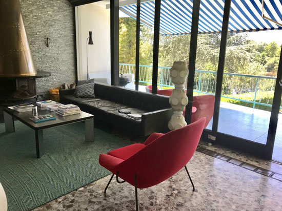 1950s Georges Lacaze-designed modernist property in Bergerac, Dordogne, France