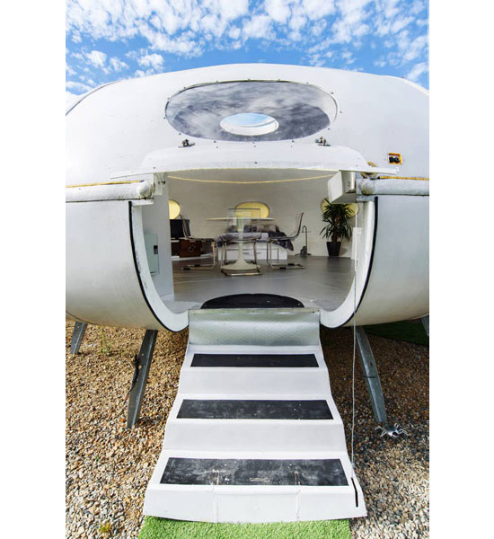 Airbnb find: Futuro-style UFO holiday let in Redberth, Pembrokeshire