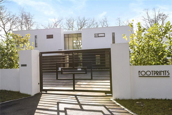 On the market: Footprints contemporary modernist property in Stoke Poges, Buckinghamshire