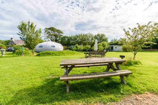 Airbnb find: Futuro-style UFO holiday let in Redberth, Pembrokeshire
