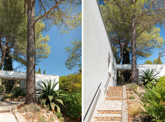 1960s Villa Aloha by Jean Reitz in Frejus, Cote d'Azur, south-east France