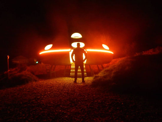 Airbnb find: Futuro-style UFO holiday let in Redberth, Pembrokeshire