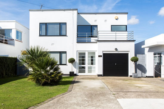 On the market: 1930s J. T. Shelton-designed modernist property in Frinton-On-Sea, Essex