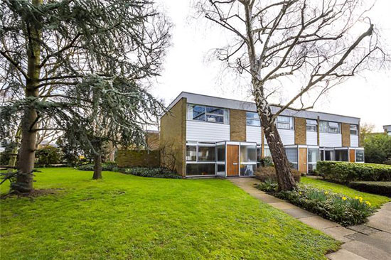 1960s Span House on the Fieldend estate, Twickenham, Greater London