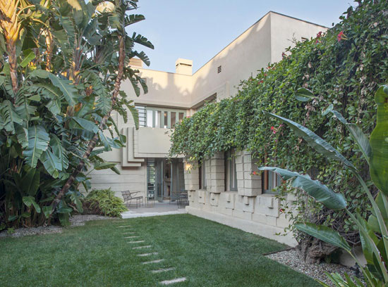 Frank Lloyd Wright-designed Henry O. Bollman Residence in Los Angeles, California, USA