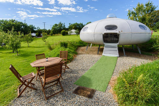 Airbnb find: Futuro-style UFO holiday let in Redberth, Pembrokeshire