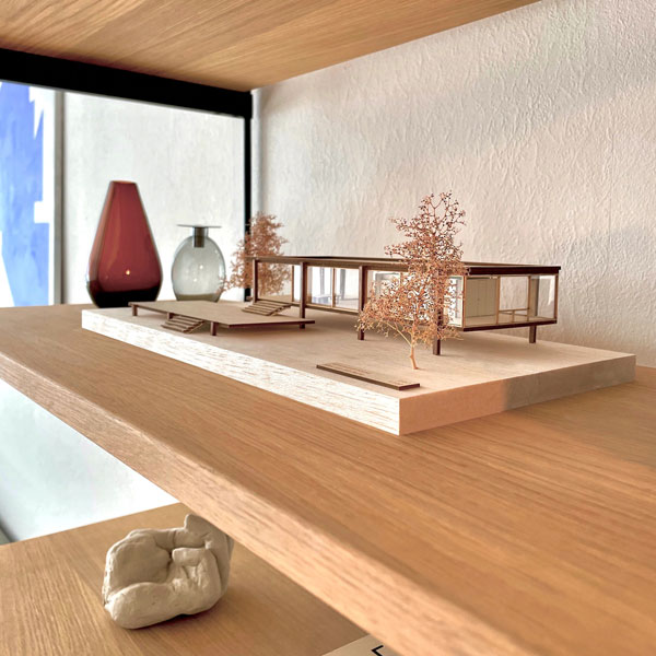 Miniature architecture models by Studio SBM