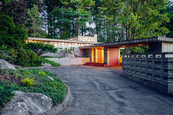 Frank Lloyd Wright’s Toufic H. Kalil House in Manchester, New Hampshire