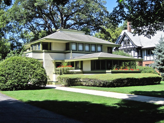 On the market: Frank Lloyd Wright-designed Ingalls House in River Forest, Illinois, USA