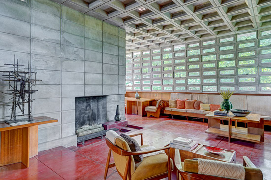 Frank Lloyd Wright’s Toufic H. Kalil House in Manchester, New Hampshire