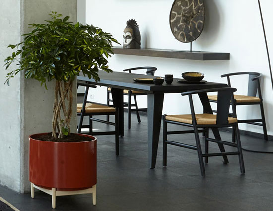 Florian midcentury planters back at La Redoute