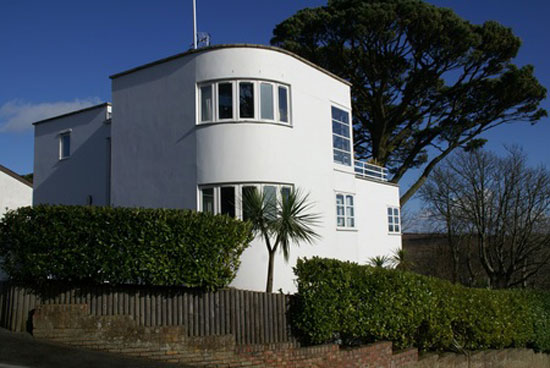 On the market: Contemporary art deco-style property in Fowey, Cornwall