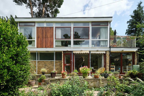 1960s Roy Hickman modern house in Keston, Kent