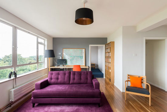 Apartment in the 1950s Austin Vernon and Partners-designed Frobisher Court, London SE23