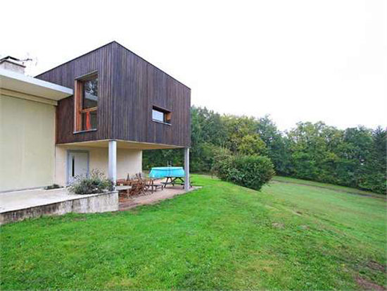 1960s Jacques Rabinel-designed modernist villa in Aulnay-sur-Mauldre, near Paris, France