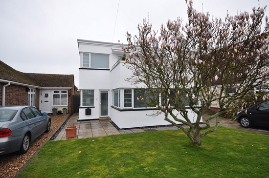 1930s art deco property in Frinton on Sea, Essex